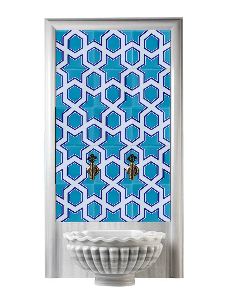 60X100 Kurna Başı Çini Karolar-5